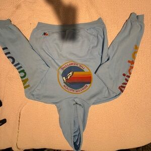 Light blue aviator nation Hampton sweatshirt